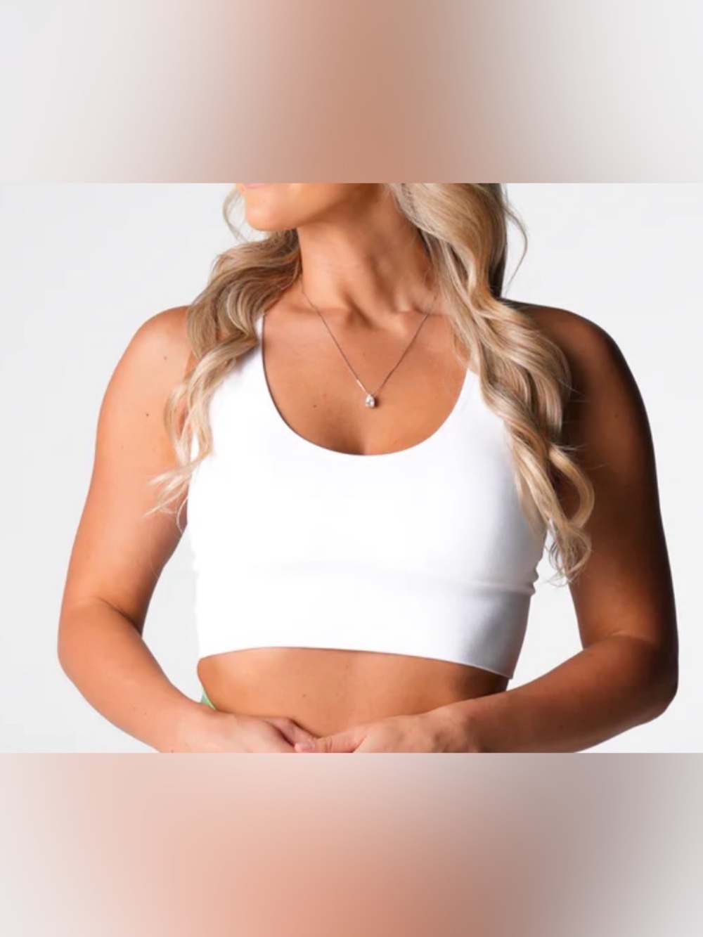White Enchant Seamless Bra size Small - Picture 2 of 6